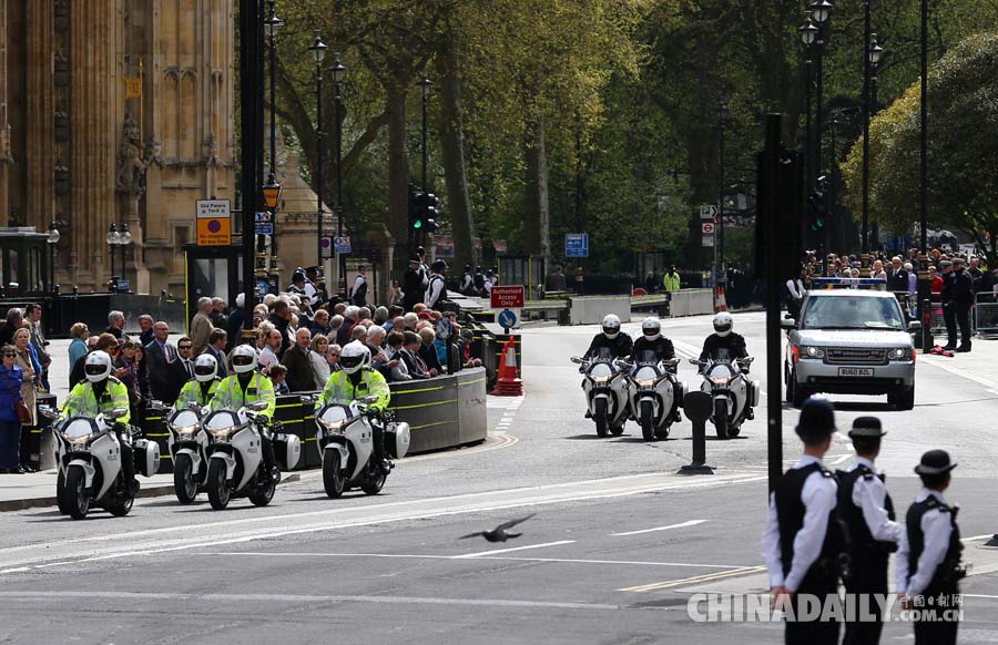 英國(guó)倫敦舉行恐襲殉職警察葬禮