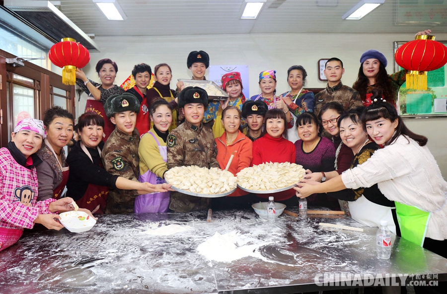 雪域邊關“新春餃子”進軍營 -27℃“天然冰柜”分分鐘速凍