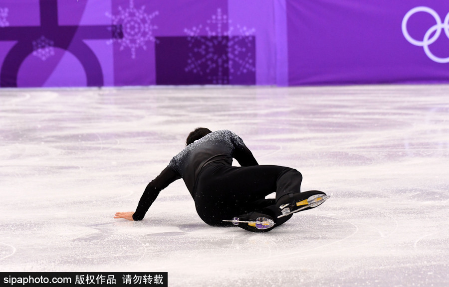 2018平昌冬奧會：花滑首日比賽眾名將失誤連連