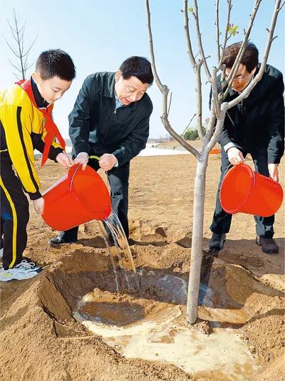 這件天下大事，看習(xí)近平是如何從“種一棵樹”做起的