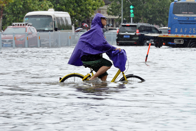 天津發(fā)布暴雨橙色預(yù)警信號(hào)